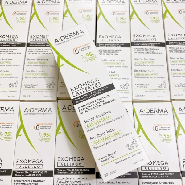 A-Derma kem Dưỡng Ẩm Chuyên Biệt Dành Cho Da Khô, Da Cơ Địa & Dị Ứng Exomega Allergo Emollient Balm - Hình ảnh 5
