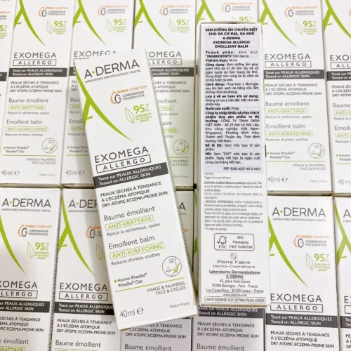 A-Derma kem Dưỡng Ẩm Chuyên Biệt Dành Cho Da Khô, Da Cơ Địa & Dị Ứng Exomega Allergo Emollient Balm