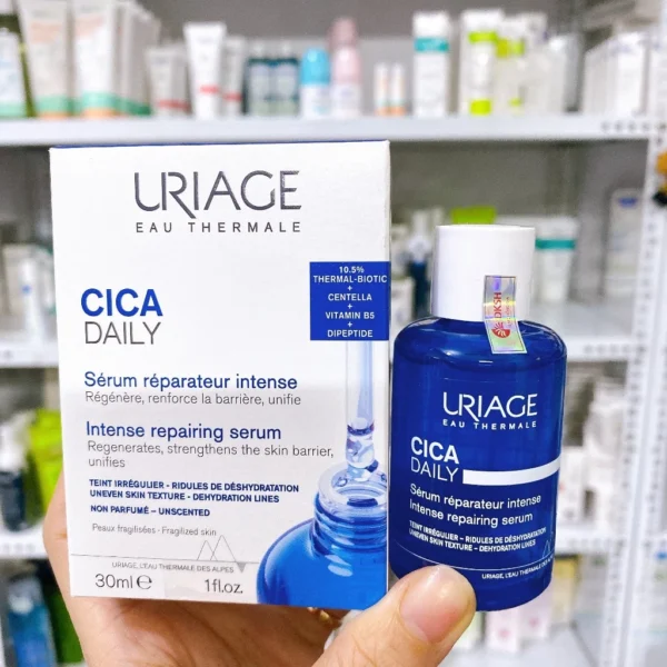 Serum Dưỡng Ẩm, Làm Sáng Mịn Da Uriage Bariéderm-Cica Daily Serum 30ml - Hình ảnh 5