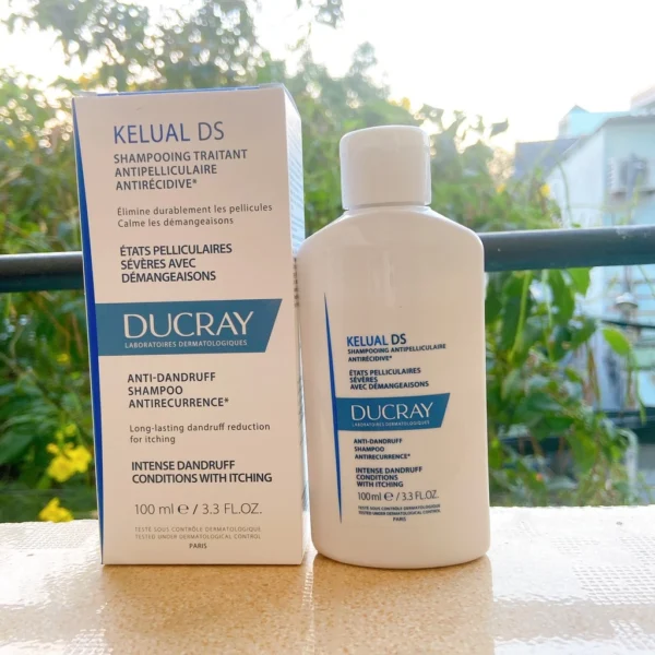 Ducray - Dầu Gội Làm Sạch Gàu, Dịu Ngứa Và Đỏ Da Ducray Kelual DS Shampoo 100ml - Hình ảnh 4