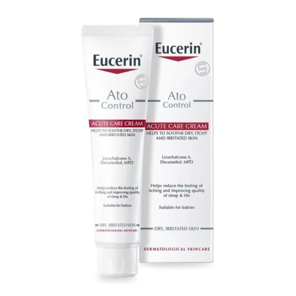 EUCERIN Kem Dưỡng Giảm Ngứa, Đỏ Da Eucerin Ato Control Acute Care 40m - Hình ảnh 5