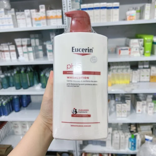 Eucerin Sữa Tắm Dạng Gel pH5, Cho Da Nhạy Cảm (Có Mùi) Eucerin pH5 Washlotion 1000ml