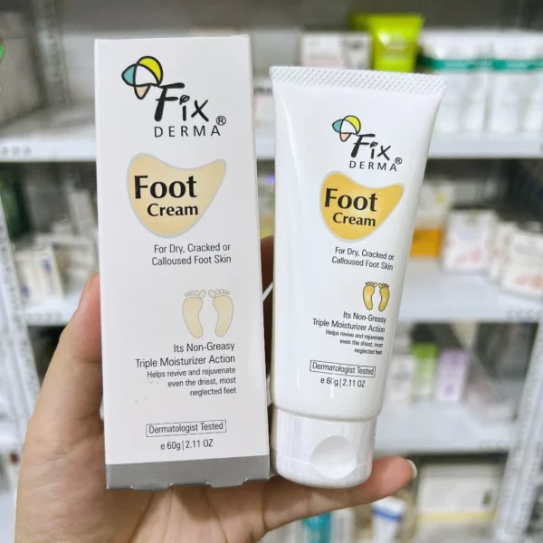 Kem Dưỡng Mềm Mịn, Chống Nứt Nẻ Gót Chân Fixderma Foot Cream 60g - Hình ảnh 5