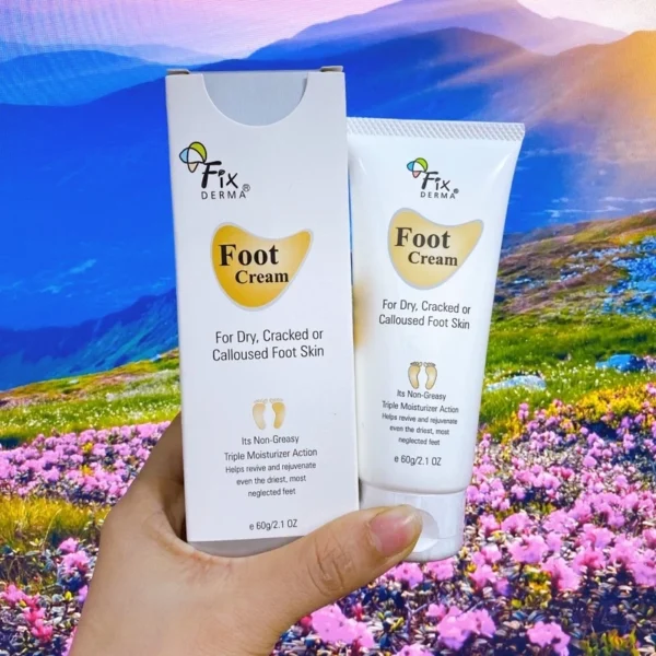 Kem Dưỡng Mềm Mịn, Chống Nứt Nẻ Gót Chân Fixderma Foot Cream 60g - Hình ảnh 3