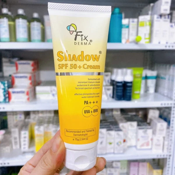 Kem Chống Nắng Fixderma Shadow SPF 50+ (75g) - Hình ảnh 2