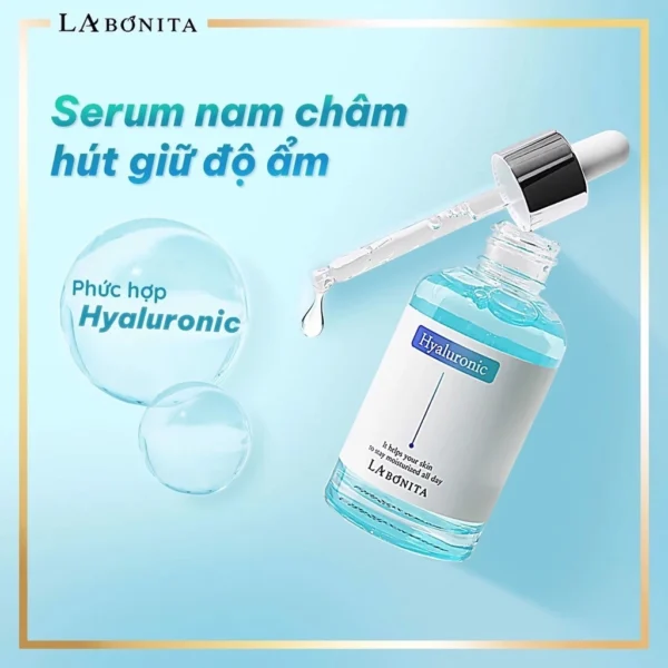 LaBonita Serum HA Dưỡng Ẩm Và Phục Hồi Da Vital Hyaluronic Acid Serum 50mL - Hình ảnh 3