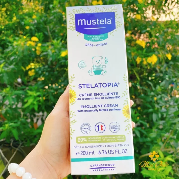 Kem Dưỡng Da Cho Trẻ Sơ Sinh & Em Bé Da Chàm, Viêm Da Cơ Địa Mustela Phiên Bản Đặc Biệt 150ml - Hình ảnh 3