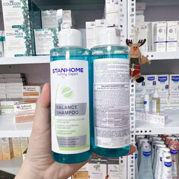 Dầu Gội Làm Sạch, Trị Gàu Và Giảm Ngứa Da Đầu Stanhome Balance Shampoo 200ml - Hình ảnh 6