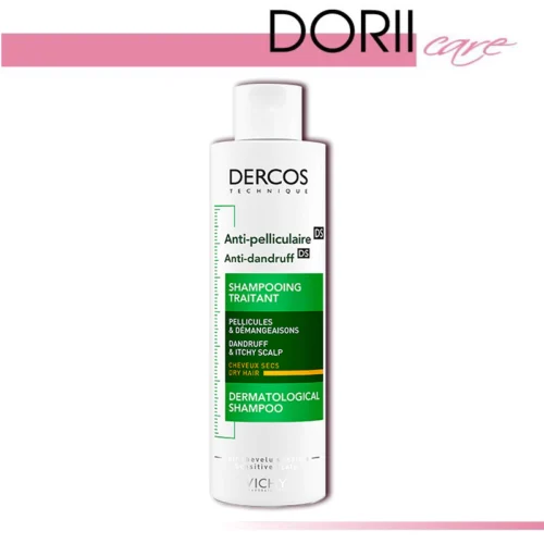 Dầu Gội Vichy Dercos Anti Dandruff Sạch Gàu Cho Da Đầu Dầu, Ngứa 200ml