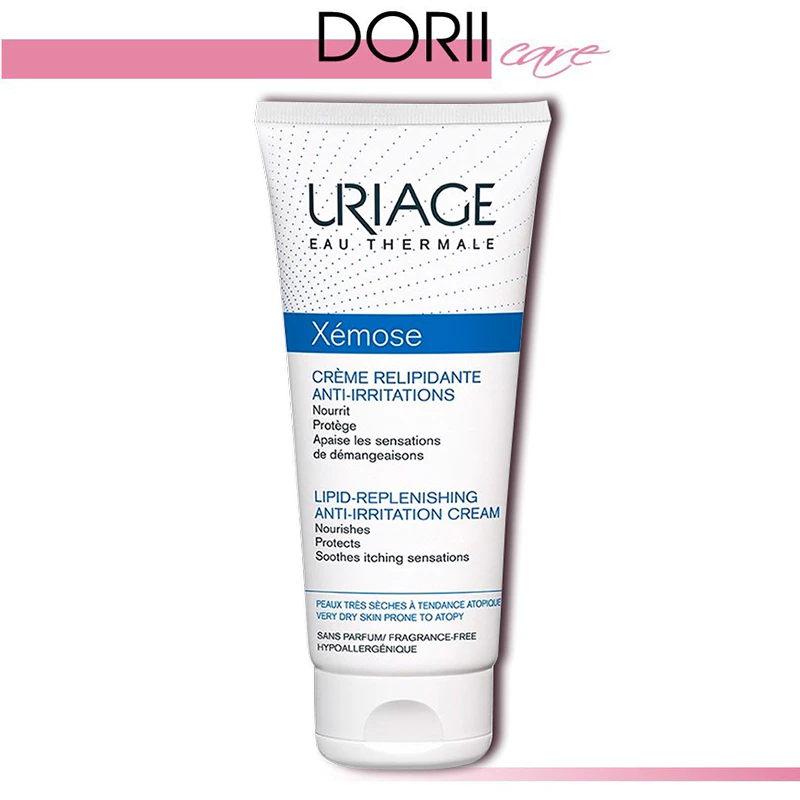 Kem dưỡng ẩm cho da khô, da cơ địa, chàm URIAGE XEMOSE CREME RELIPIDANTE ANTI-IRRITATIONS 200ml