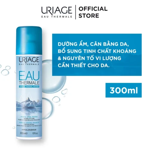 URIAGE Xịt Khoáng Dưỡng Da EAU THERMALE WATER 300ML