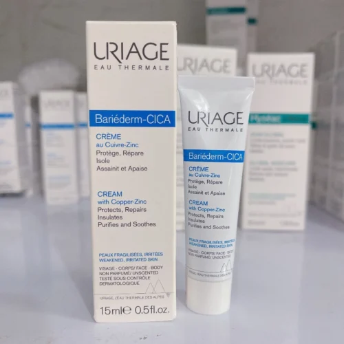 Uriage Bariederm Cica-Creme - Kem dưỡng cho da kích ứng 40ml (date 2026)