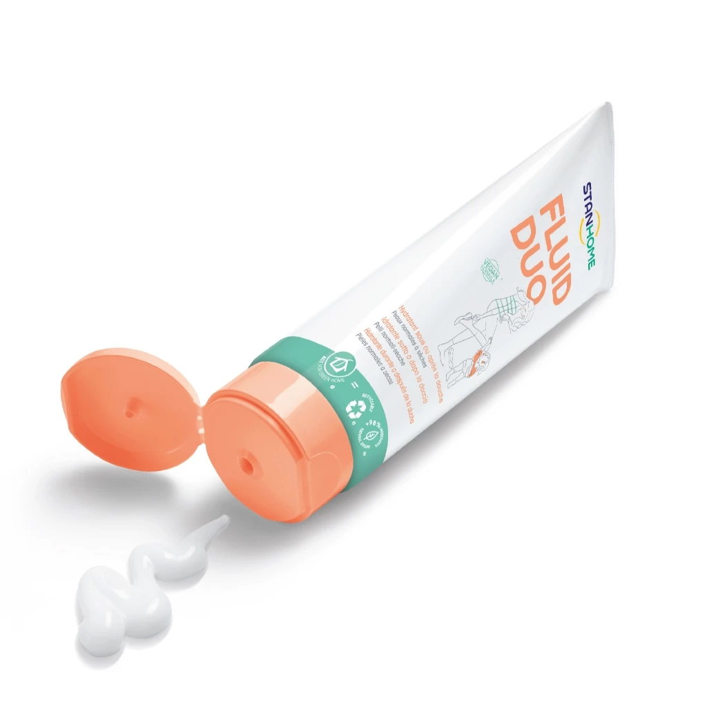 Kem Dưỡng Ẩm Cho Da Mặt & Cơ Thể STANHOME Fluid Duo Thuần Chay Cho Da Khô Da Nhạy Cảm 250ML