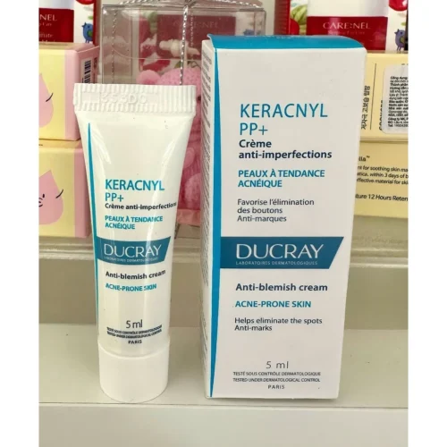 Ducray Keracnyl PP+ Anti-Blemish Soothing Cream Kem dưỡng cân bằng dầu giảm mụn 5ml