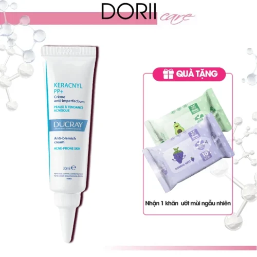 Dầu gội ngăn ngừa gàu mảng Kertyol PSO Shampoo - Ducray 125ml tặng khăn giấy