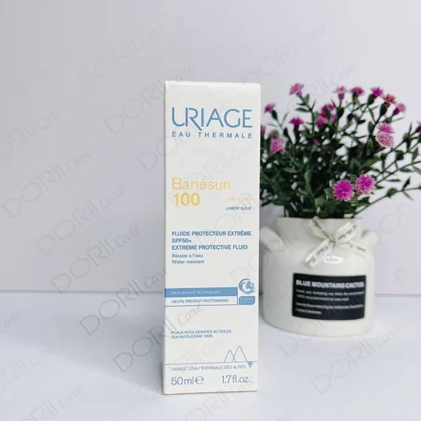 URIAGE Sữa Chống Nắng Sáng Da Mỏng Nhẹ BARIÉSUN 100 FLUIDE PRO EXTRÈME SPF50+ 50ml - Hình ảnh 4