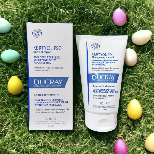 Ducray Dầu Gội Ngăn Ngừa Gàu Mảng Ducray Kertyol PSO 125ml tặng khăn giấy - Hình ảnh 2