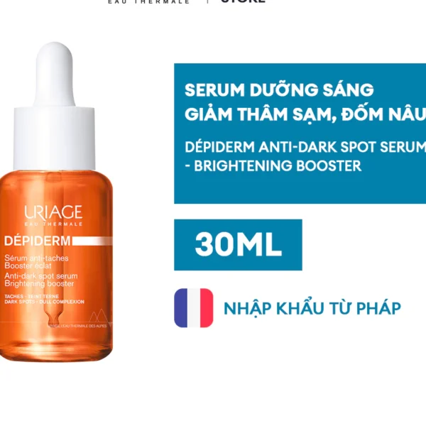 Uriage Serum dưỡng sáng tăng cường, giảm thâm sạm, đốm nâu DÉPIDERM ANTI-DARK SPOT SERUM - BRIGHTENING BOOSTER 30ml - Hình ảnh 4