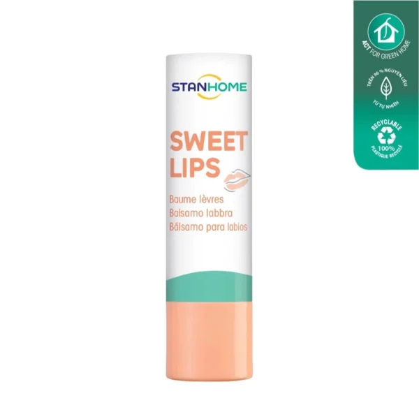 Son Dưỡng Môi Cấp Ẩm STANHOME Sweet Lips Làm Mềm Môi Phù Hợp Cho Da Nhạy Cảm 4.8gr - Hình ảnh 4