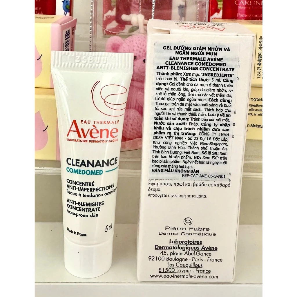 Ducray Keracnyl PP+ Anti-Blemish Soothing Cream Kem dưỡng cân bằng dầu giảm mụn 5ml - Hình ảnh 4