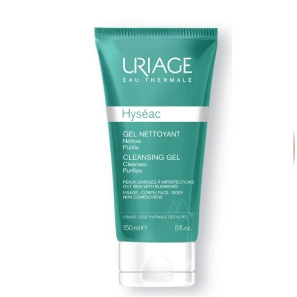 [CHÍNH HÃNG] Gel Rửa Mặt Cho Da Nhờn Mụn, Da Hỗ Hợp Uriage Hyséac Gel Nettoyant 150ml + tặng quà - Hình ảnh 5