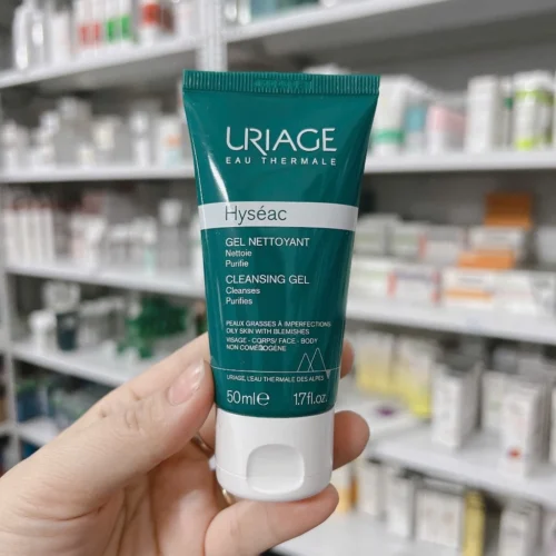 Gel rửa mặt cho da dầu, mụn URIAGE HYSÉAC GEL NETTOYANT 50ml