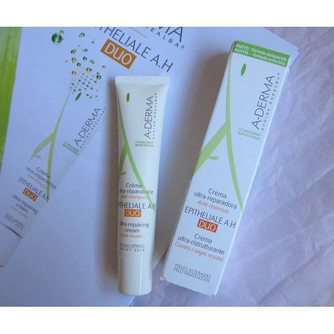 A-Derma Kem Phục Hồi Và Tái Tạo Da Sau Laser Epitheliale A.H Duo Ultra Repairing 40ml tặng khăn giấy - Hình ảnh 5