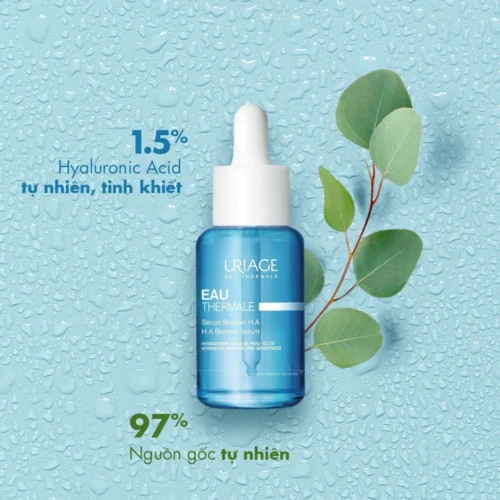 Serum Uriage dưỡng ẩm khoáng tăng cường H.A EAU THERMALE SÉRUM BOOSTER H.A 30ml