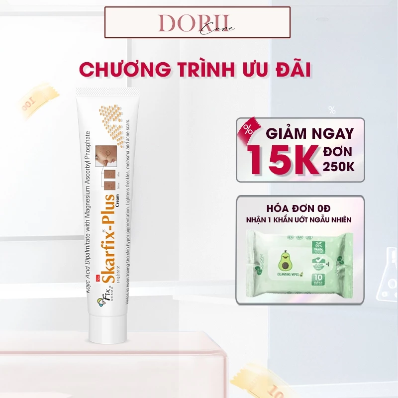 Fixderma Kem Giảm Thâm Nám - Dưỡng Da Skarfix Plus Cream (15g)