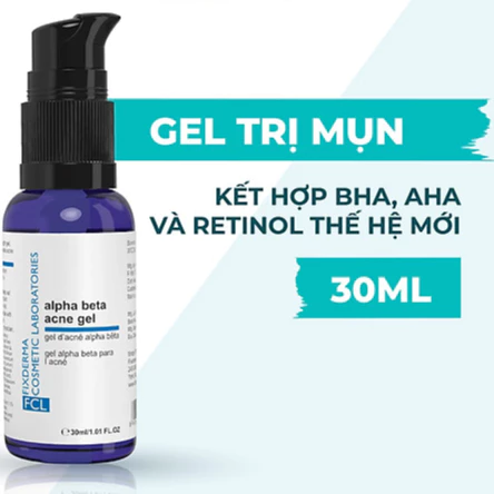 Gel Chấm Giảm Mụn Fixderma Giúp Thông Thoáng Lỗ Chân Lông, Điều Tiết Bã Nhờn Alpha-Beta Acne Gel 30ml - Ảnh 3