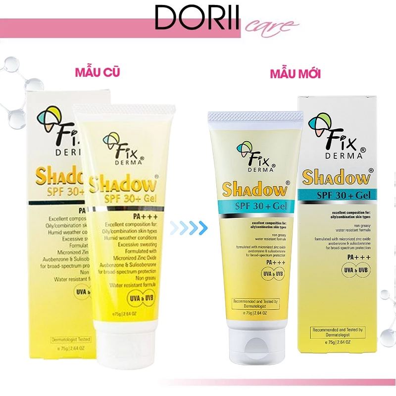 (Date 2027) Kem Chống Nắng Da Mặt Fixderma Shadow SPF 30+ (75g) - Ảnh 2
