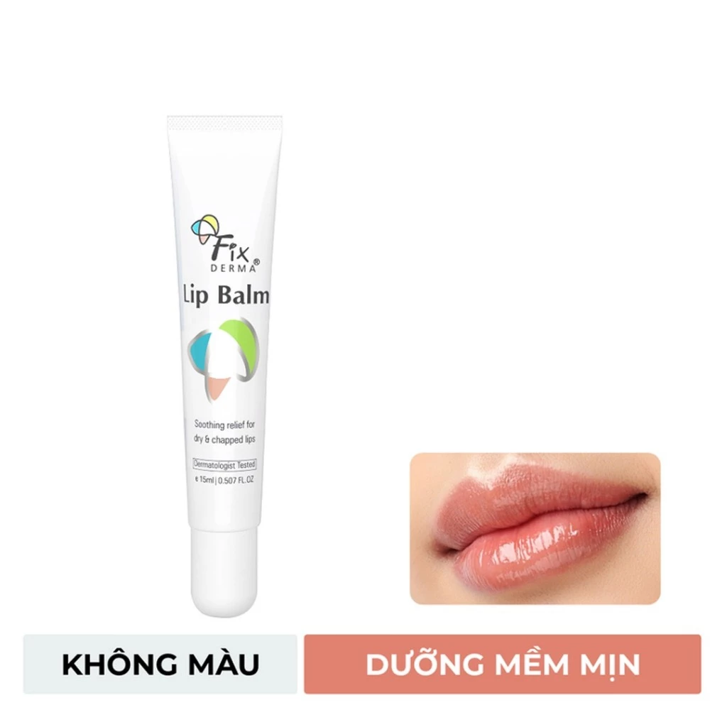 (Hàng tặng không bán) Fixderma Son Dưỡng Môi Mềm Mượt Chống Khô Và Nứt Nẻ Môi LIP BALM 15ml - Ảnh 2
