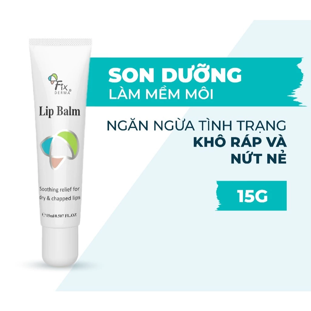 (Hàng tặng không bán) Fixderma Son Dưỡng Môi Mềm Mượt Chống Khô Và Nứt Nẻ Môi LIP BALM 15ml - Ảnh 4
