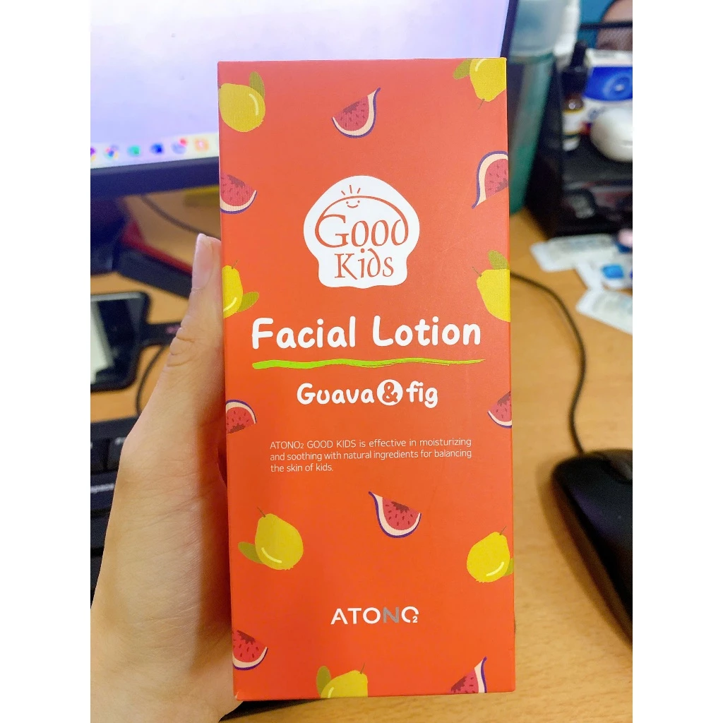 Lotion Dưỡng Da Mặt Cho Trẻ Em GOOD KIDS – Hương Ổi & Sung (Guava & Fig) ATONO2 250g