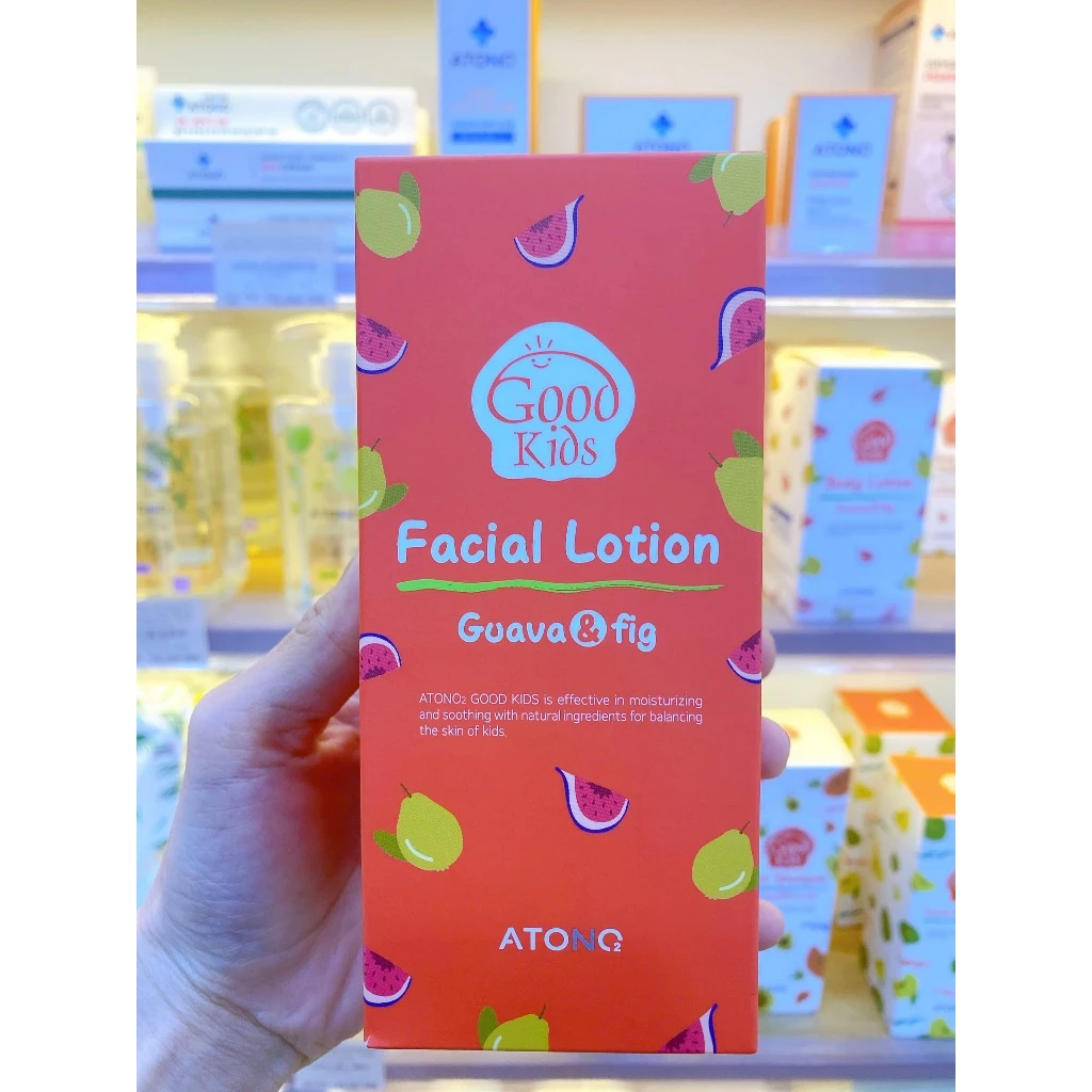 Lotion Dưỡng Da Mặt Cho Trẻ Em GOOD KIDS – Hương Ổi & Sung (Guava & Fig) ATONO2 250g - Ảnh 4