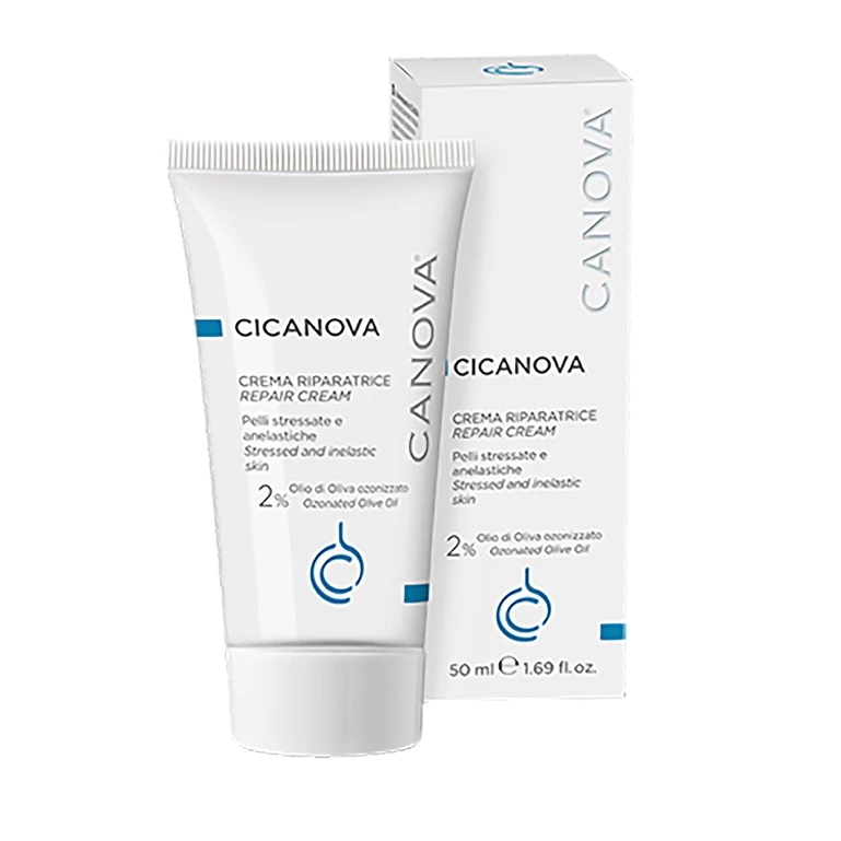 Canova Kem dưỡng ban đêm phục hồi mờ sẹo da tổn thương Cicanova Repair Cream 50ml + KCN Evor - Ảnh 4
