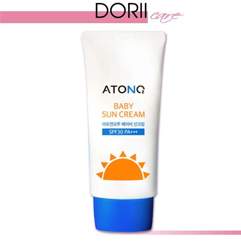 (Date 6/2026) KEM CHỐNG NẮNG HÀNG NGÀY THUẦN CHAY OXYGEN ATONO2 CHO BÉ (SPF 30 PA+++) 50ml tặng khăn ướt - Ảnh 3