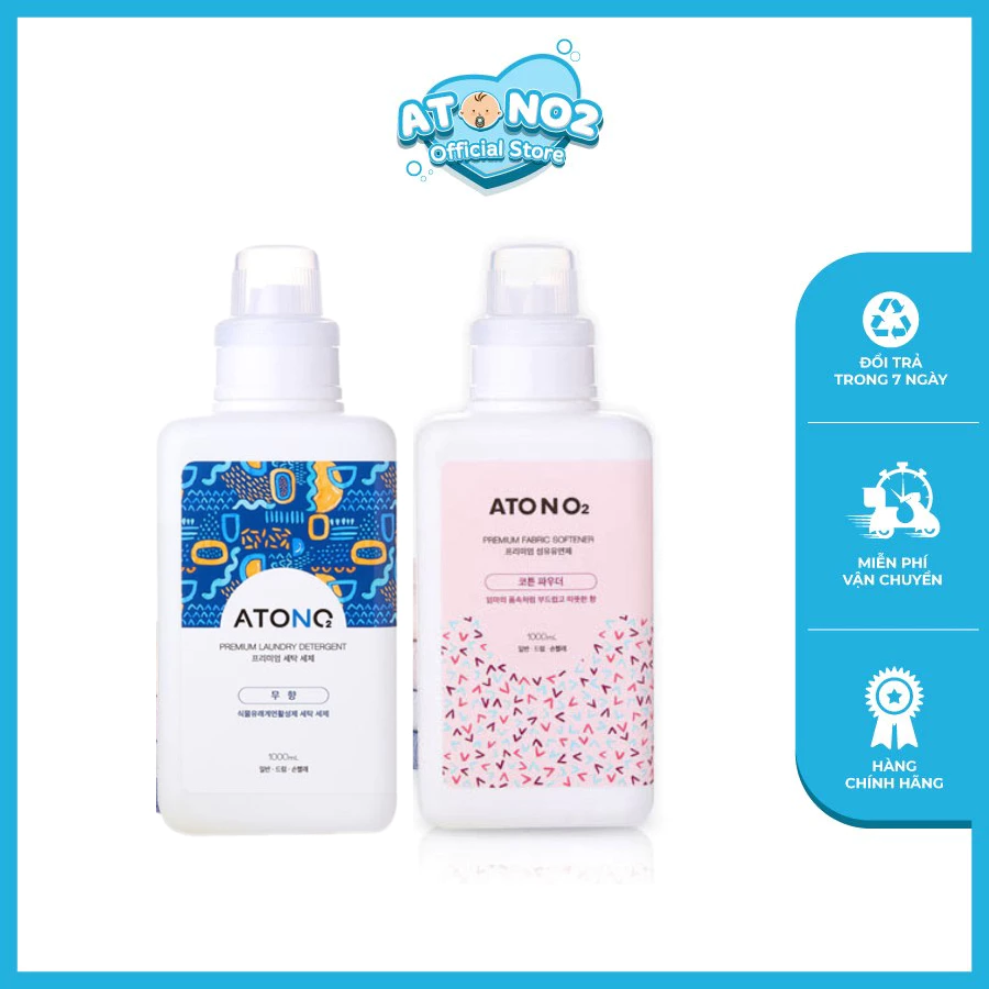 NƯỚC GIẶT THUẦN CHAY CAO CẤP ATONO2 CHO BÉ TỪ 0M+ thành phần 100% tự nhiên, pH trung tính, an toàn 1000ml - Ảnh 3