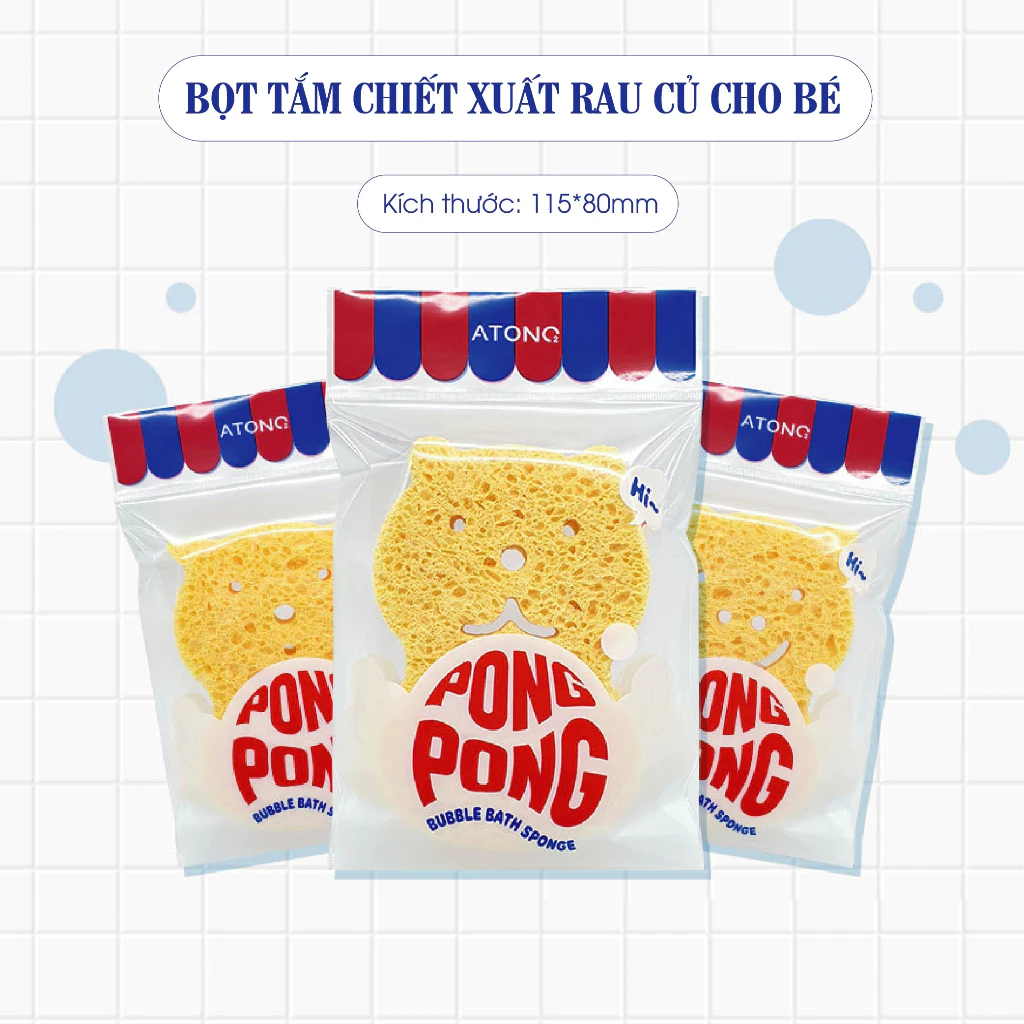 Bọt tắm chiết xuất rau củ nguyên chất Atono2 cho bé tặng khăn ướt - Ảnh 3