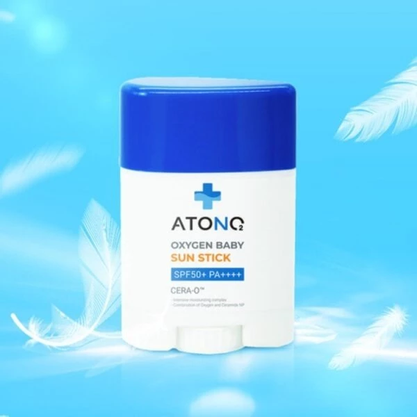 Sun Stick Chống Nắng Thuần Chay Oxygen Atono2 SPF50 PA++++ Cho Bé 6M+ (20 gram) tặng khăn ướt - Ảnh 2